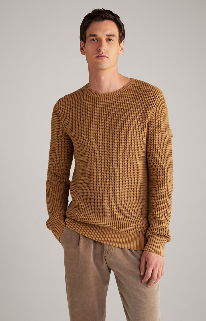 Strickpullover Hadriano in Camel