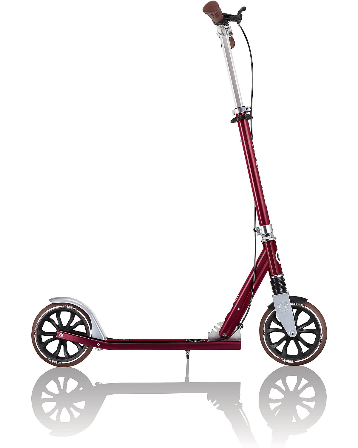 Globber Nl 205 Deluxe, Dunkelrot