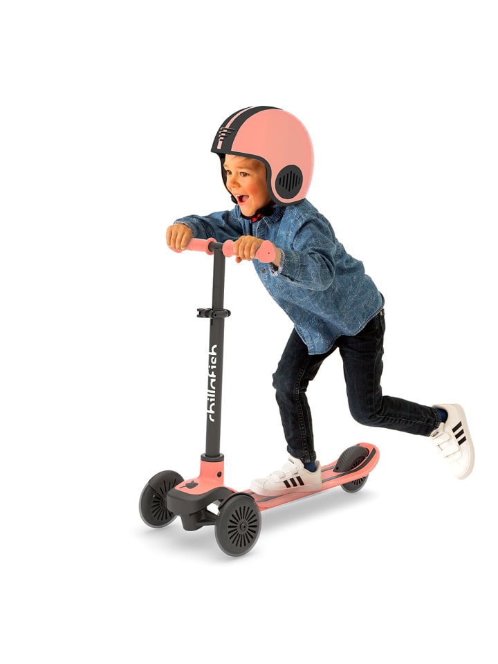 Chillafish Chillafish Scotti 3-Rad Scooter mit Bremse - Farbe: Flamingo günstig kaufen onesize