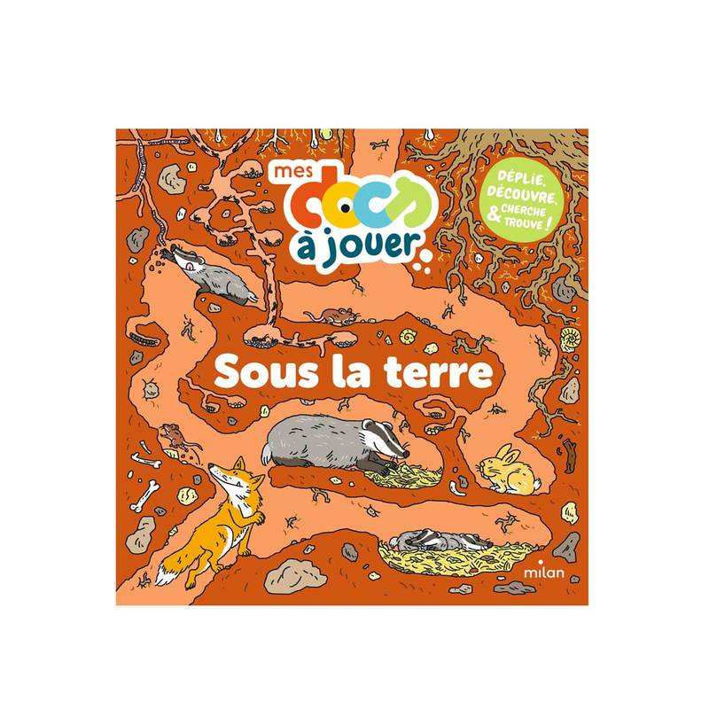 Livre Sous la terre - Milan Jeunesse