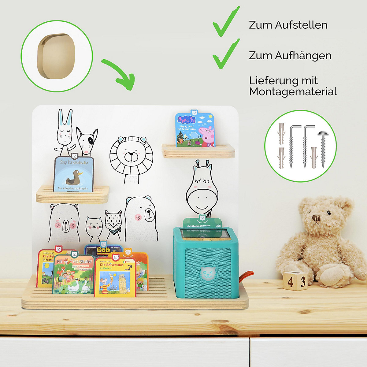 Regal für Musikbox 