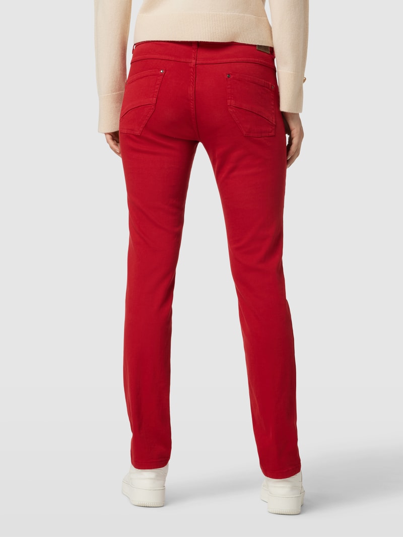 Slim Fit Jeans mit Stretch-Anteil Modell 'TWIGY' in rot