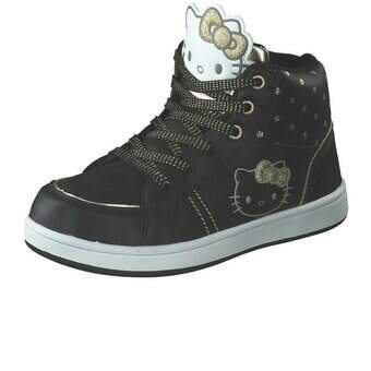 Hello Kitty Sneaker Bootie in schwarz