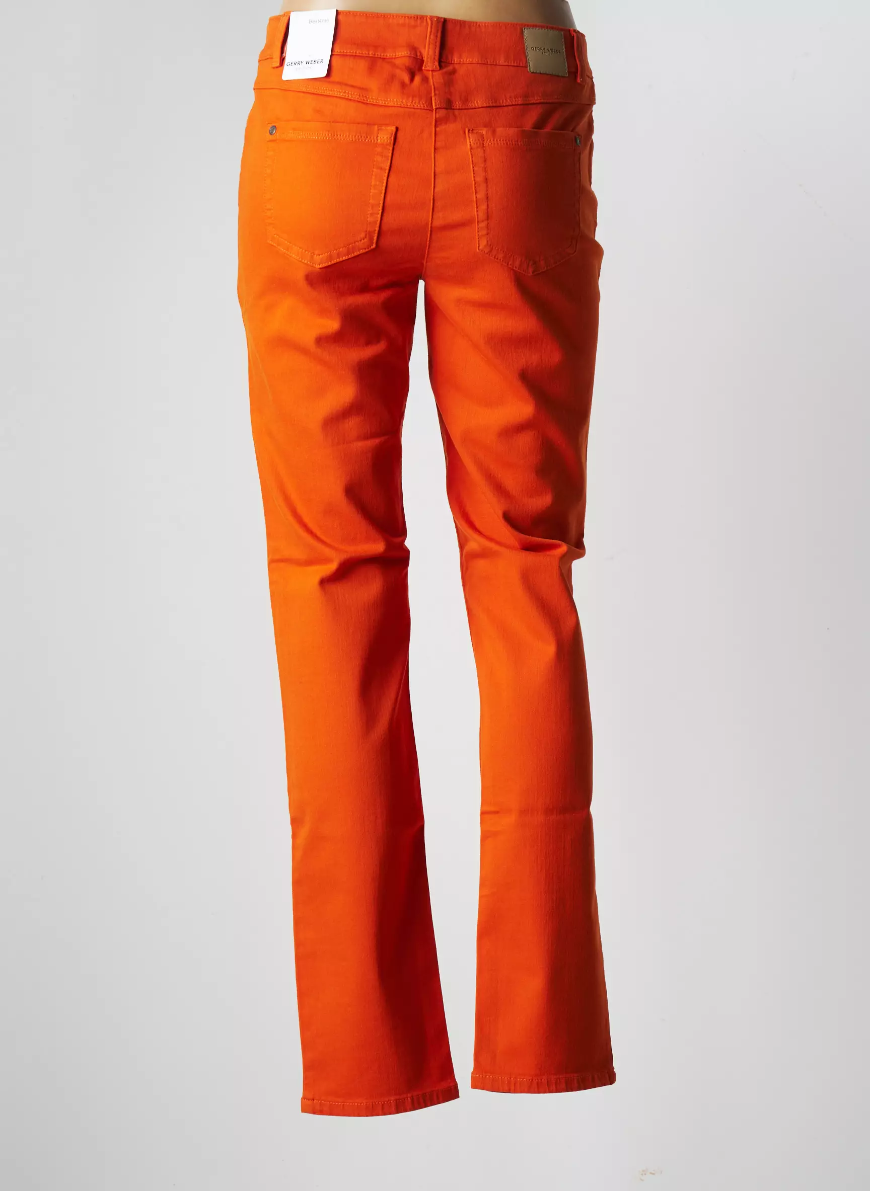 Gerry Weber Pantalons Slim Femme couleur orange