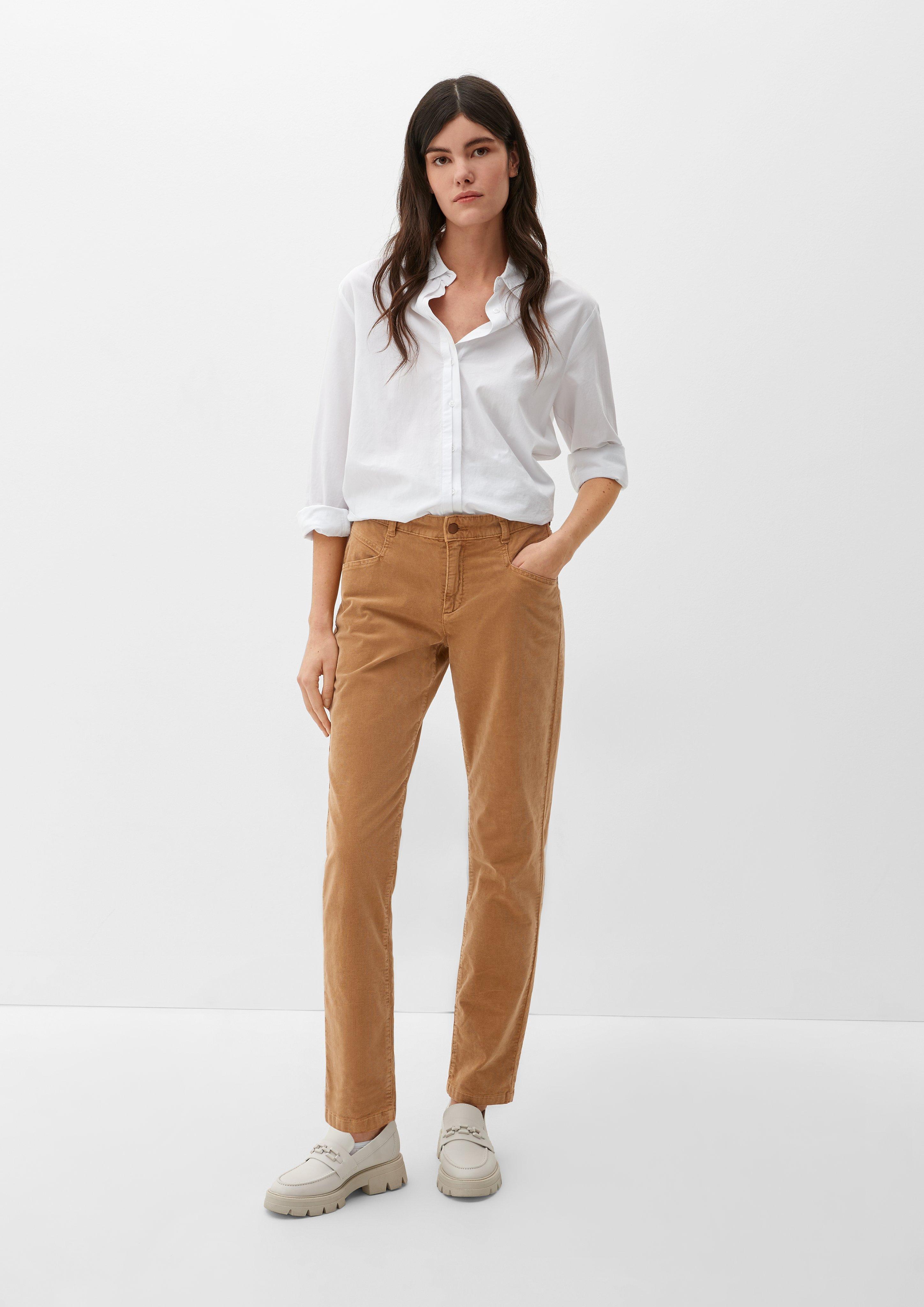 Cord-Chino aus Baumwollstretch  2121484-8469