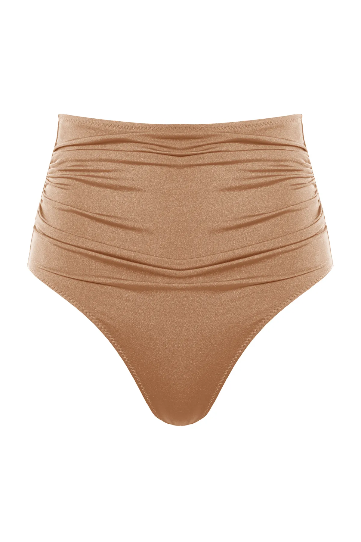 Trendyol Collection  Mink Recovery Hipster-Bikinihose mit hoher Taille TBESS20BA0018