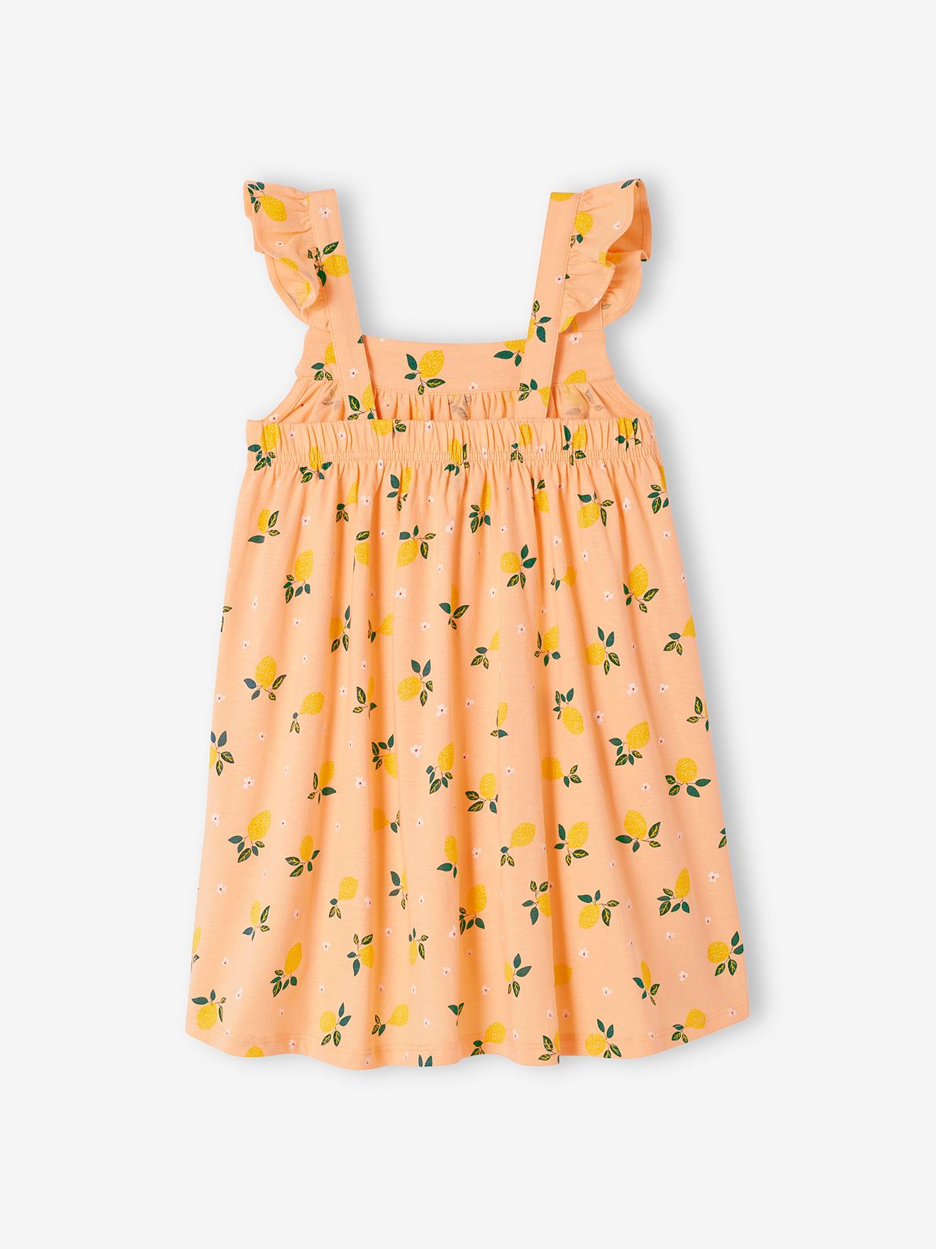 Vertbaudet Mädchen Trägerkleid - pfirsich