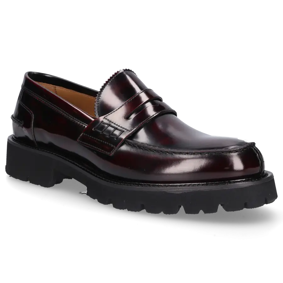 EN AVANT - Loafer 469-03 Kalbsleder - rot