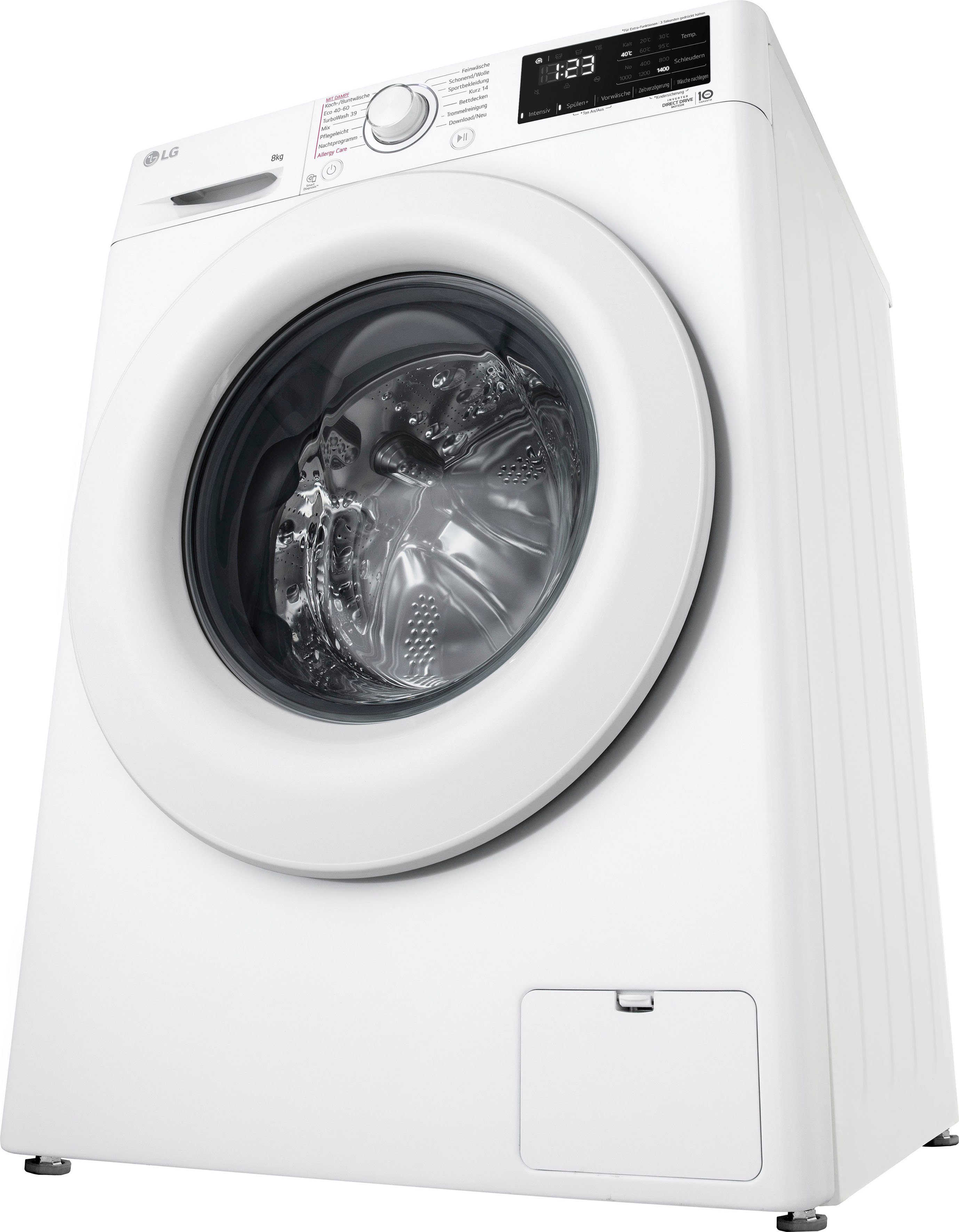 LG Waschmaschine 3 F4WV3183, 8 kg, 1400 U/min