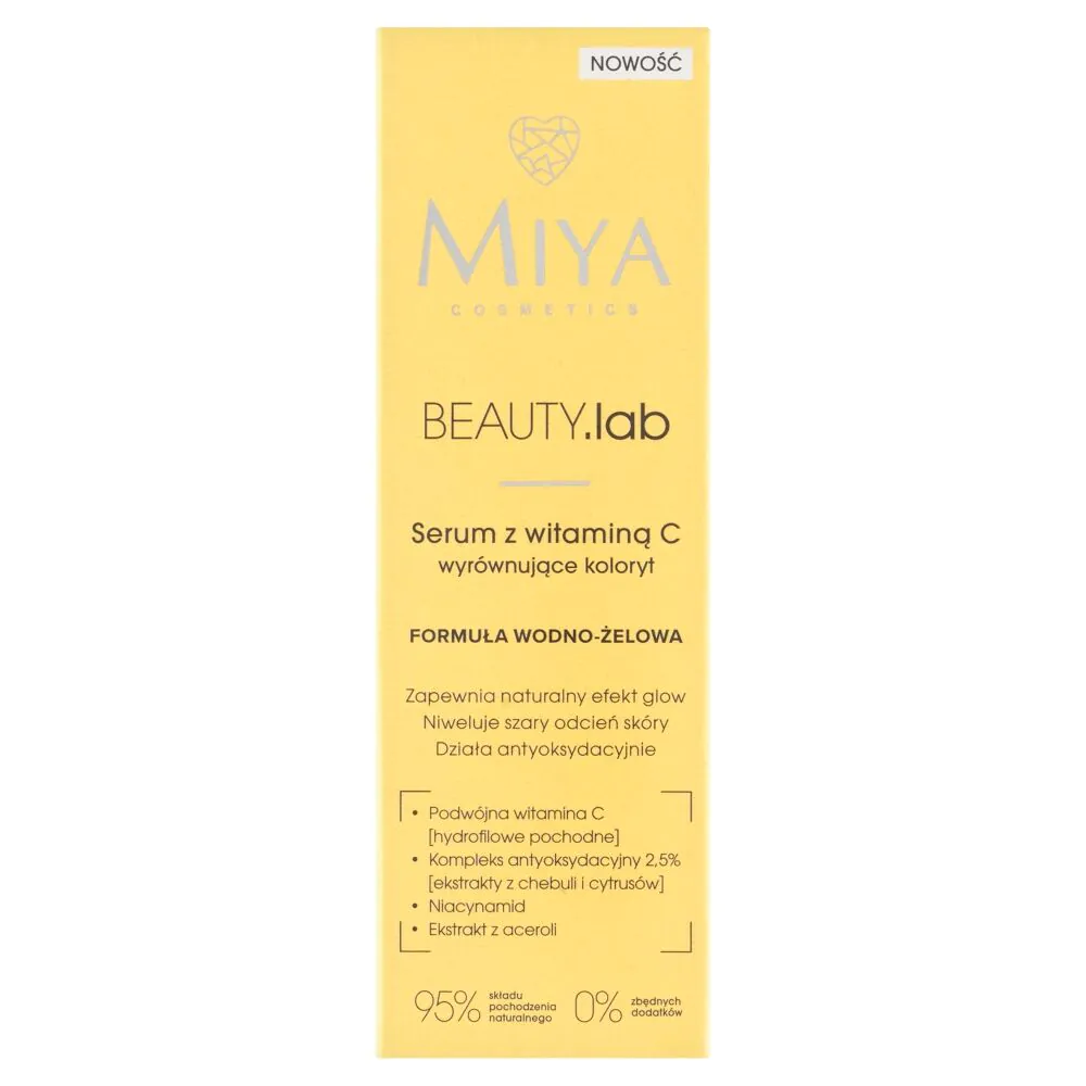Miya BEAUTY.lab Wit.C - vitamino C serumas odos tonui išlyginti 30 ml