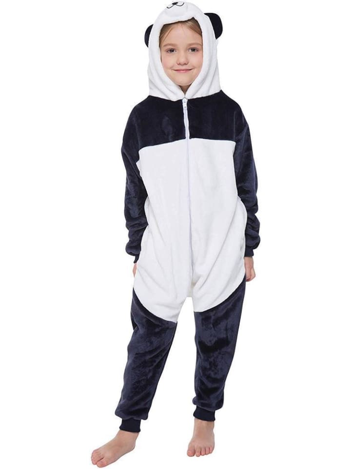 Corimori Onesie Kostüm in Weiß/grau günstig kaufen