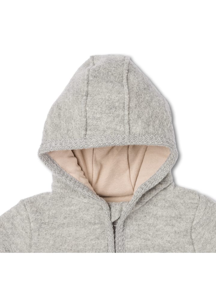 Hofbrucker Wollwalk Overall in Grau Melange günstig kaufen