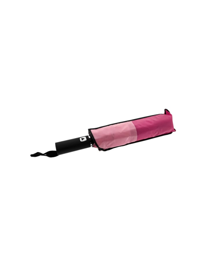 COFI 1453 Regenschirm mit Schutzhülle - Teleskop Taschenschirm ø100 cm Grün in Pink günstig kaufen 100 cm