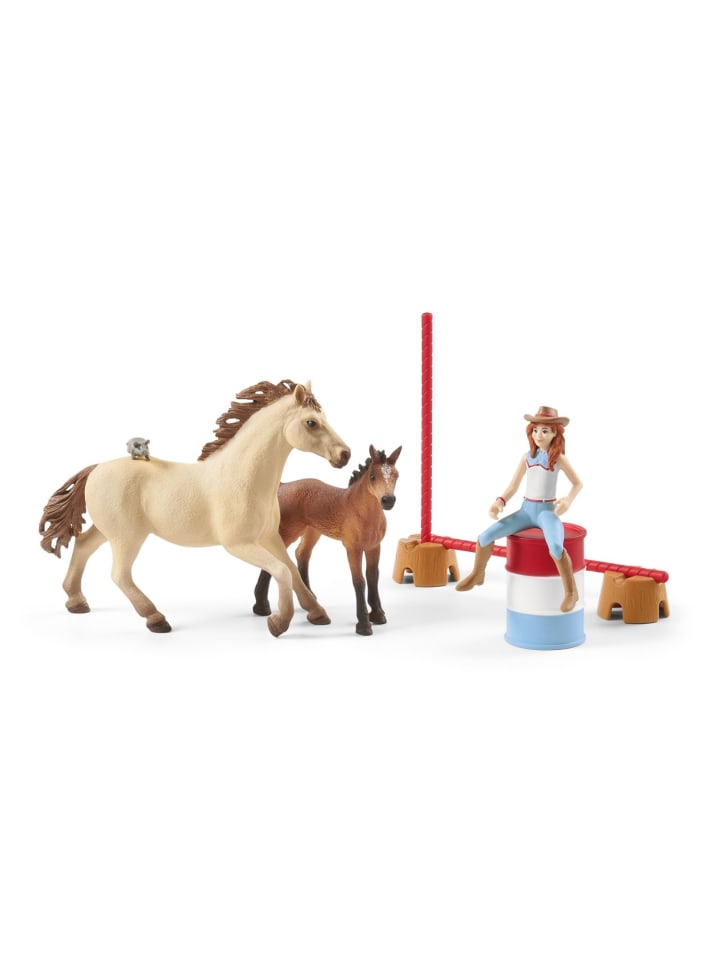Schleich Horse Club Erste Schritte auf der Western Ranch in Rosa ab 5 Jahre günstig kaufen onesize