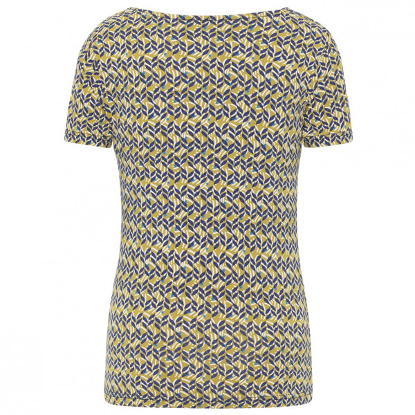 Tranquillo - Women's Gathered Neck Jersey-Shirt S/S