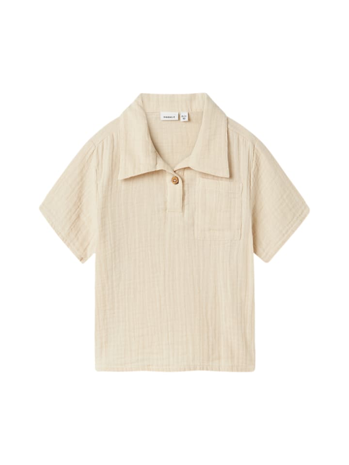 name it Hemd 'Hefin' in beige günstig kaufen