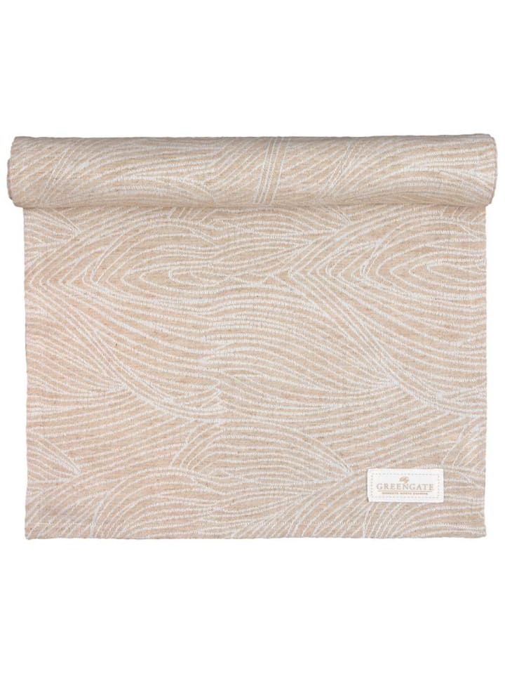 Greengate Tischläufer WILJA BEIGE Jacquard günstig kaufen onesize
