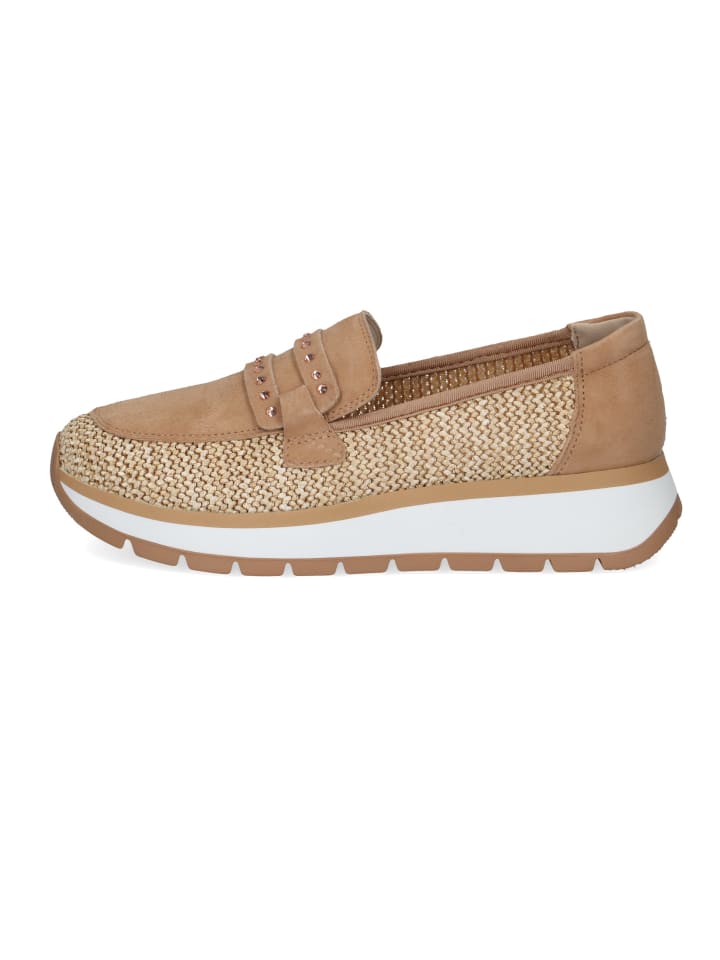 Caprice Halbschuhe beige günstig kaufen