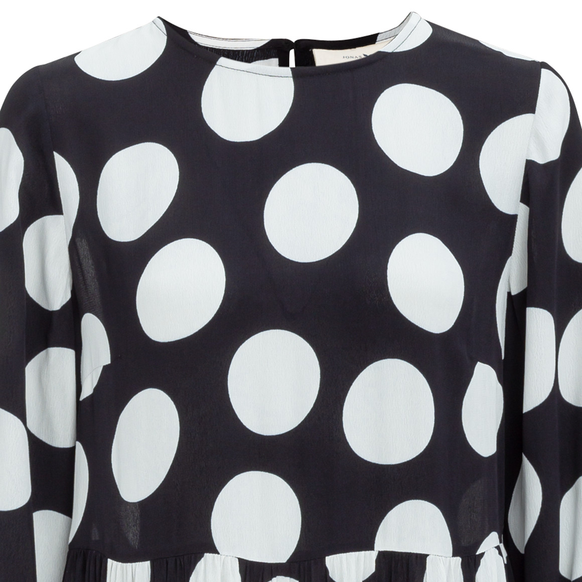 Damen Maxikleid im Punkte-Dessin