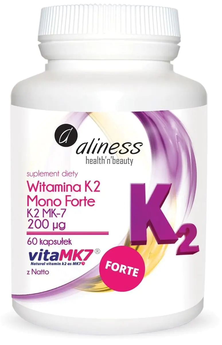 Aliness Vitamin K2 Mono Forte MK-7 200 mcg, kapsule