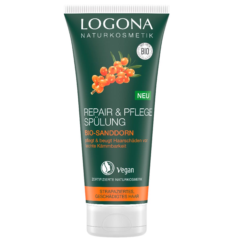 LOGONA Repair & Pflege Spülung Bio-Sanddorn 200 ml
