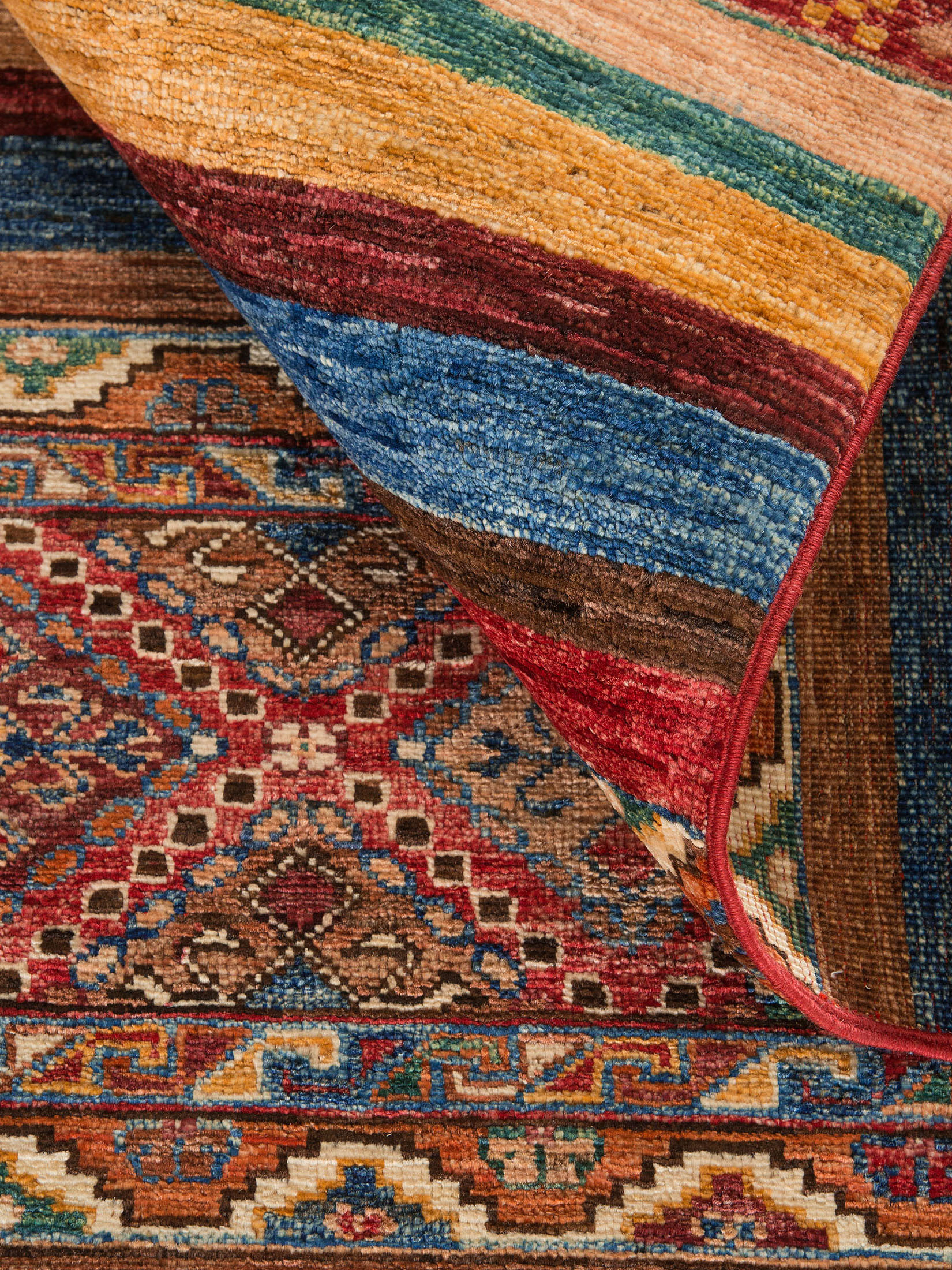 Chobi Schal ca. 209 x 303 cm, Unikat / Einzelstück