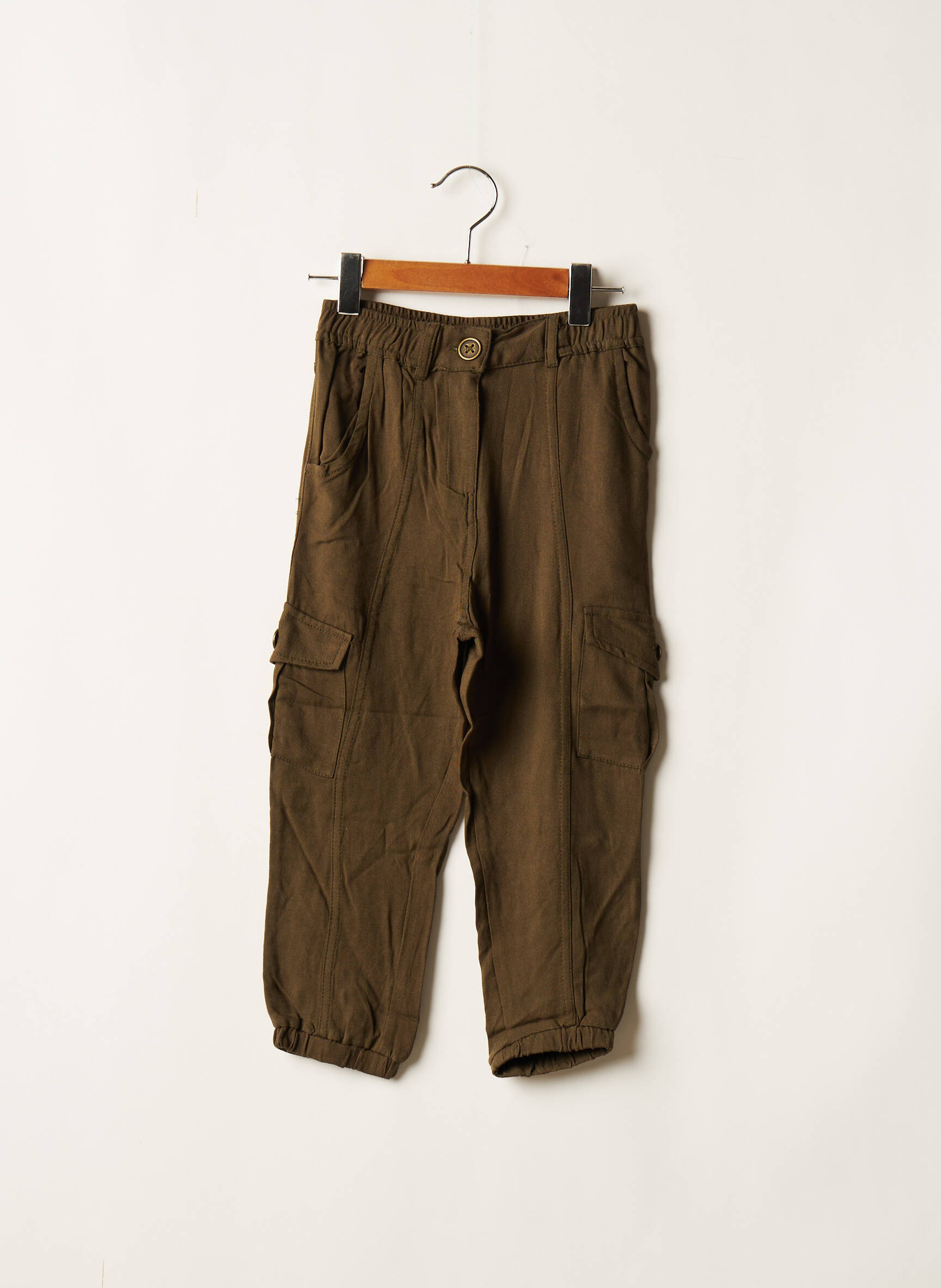 Boboli Pantalons Cargo Fille couleur vert
