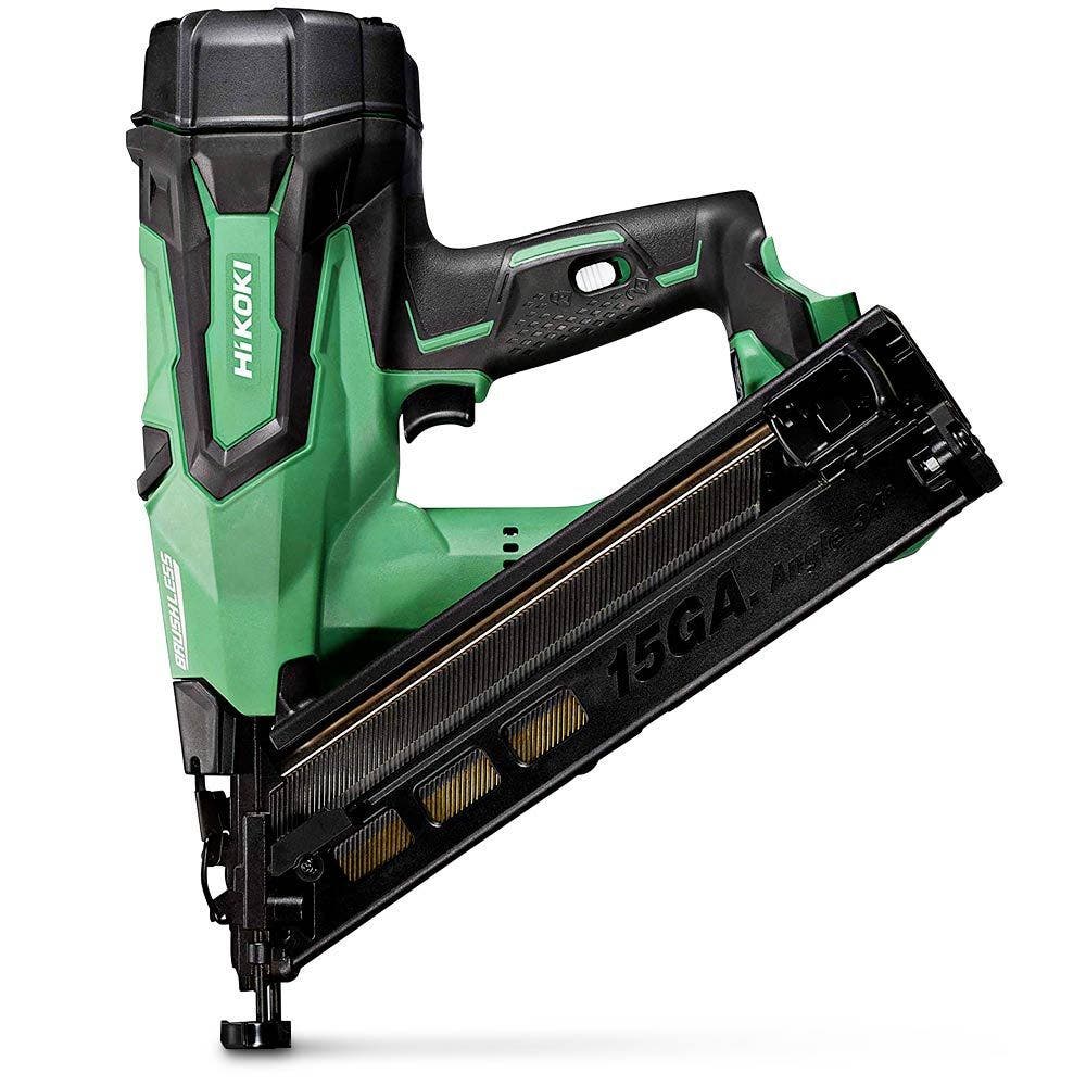 Pregador pneumático de acabamento HIKOKI 18V sem escovas, 2 x 2,5Ah/5,0Ah, 65mm NT1865DBAL(HRZ)