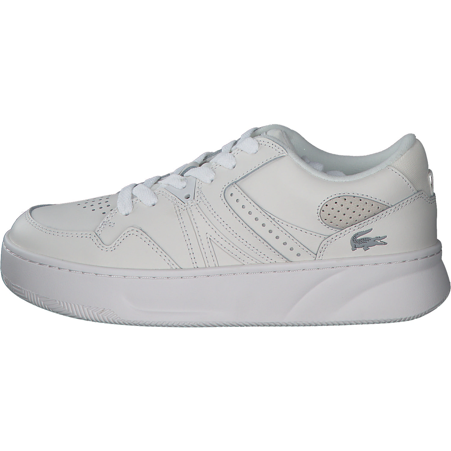 Lacoste L005 44SFA0048, Schnürschuhe, Damen, WHITE / WHITE
