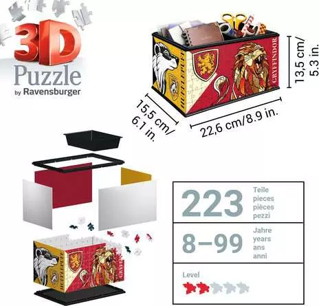3D Puzzle Aufbewahrungsbox Harry Potter