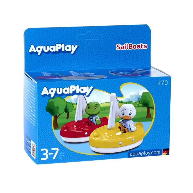 Aquaplay set de 2 bateaux Smoby