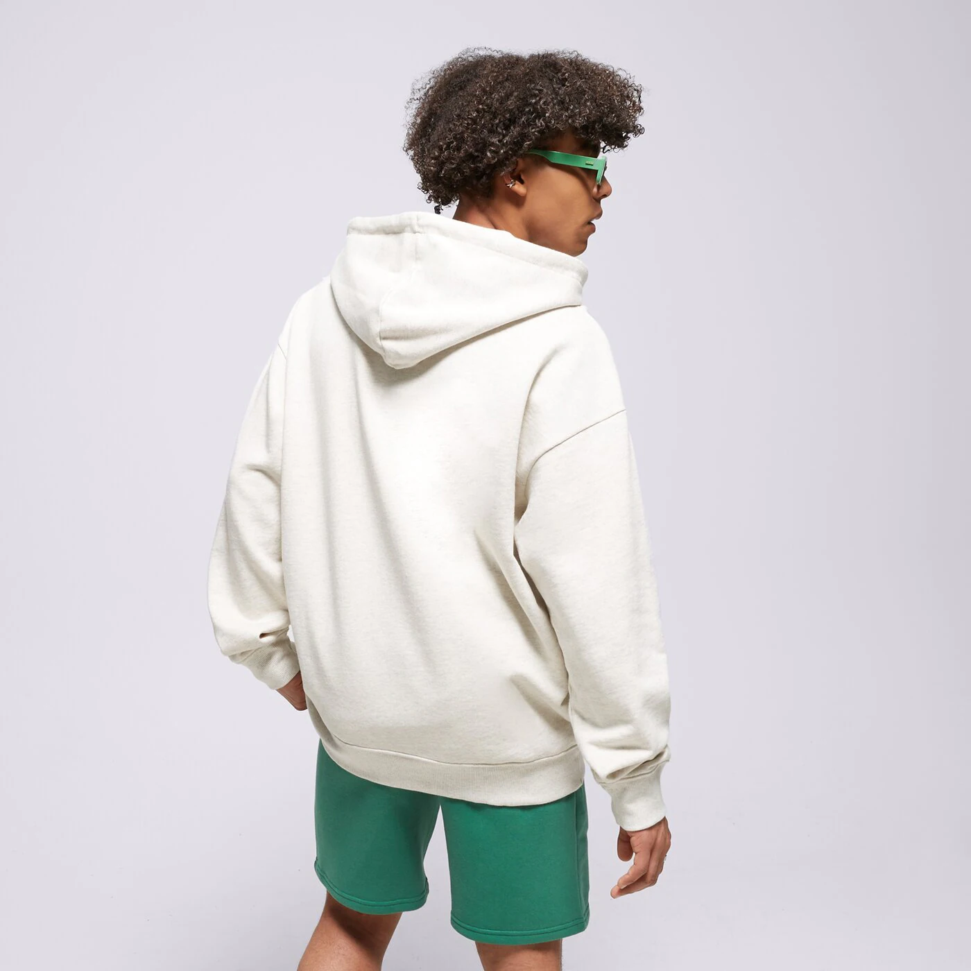REEBOK SWEATSHIRT Z KAPTUREM CL SV HOODIE Weiß