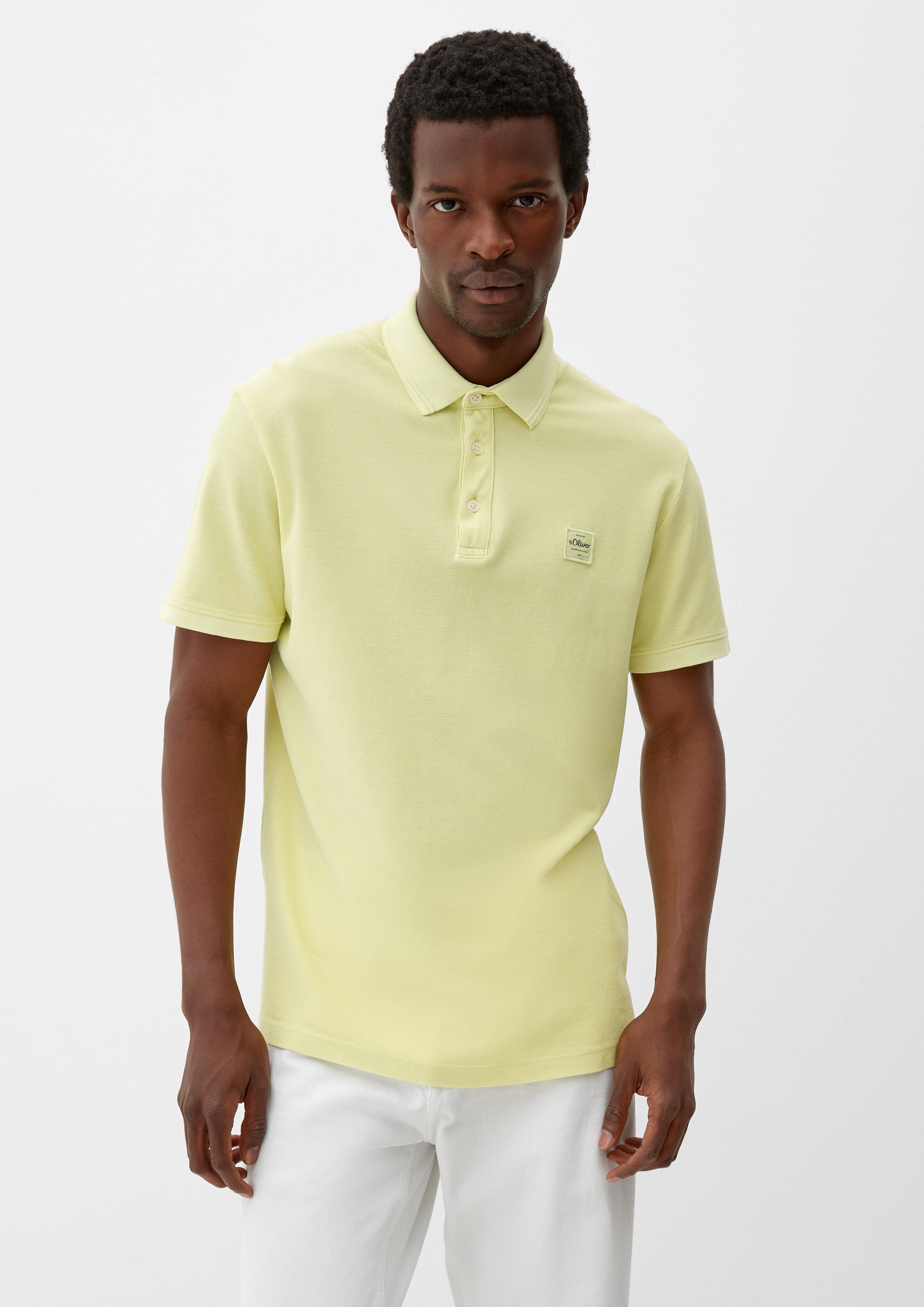 Polo-Shirt mit Logo-Patch  2131481-7015