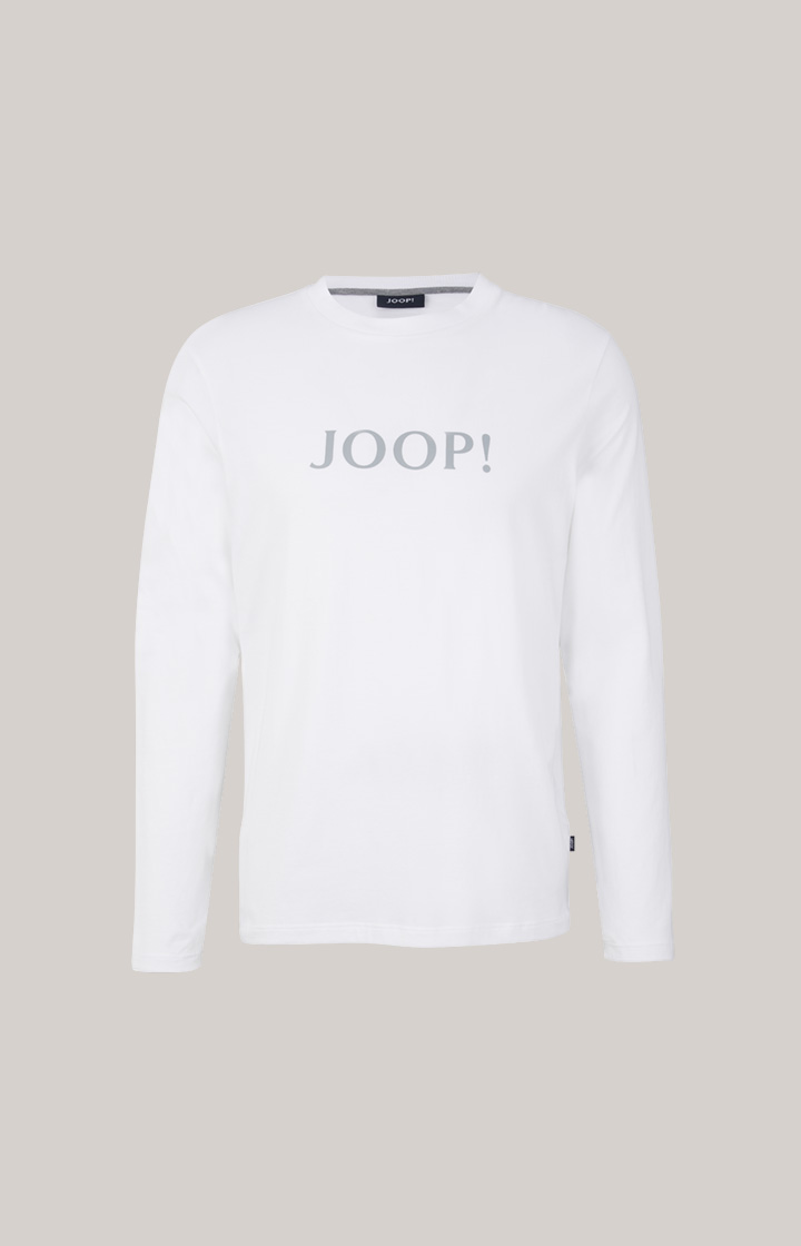 Loungewear Longsleeve in Weiß