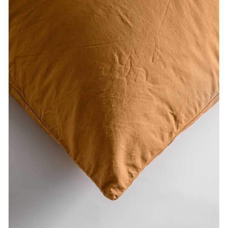 Taie d’oreiller en Percale de Coton Bio lavé