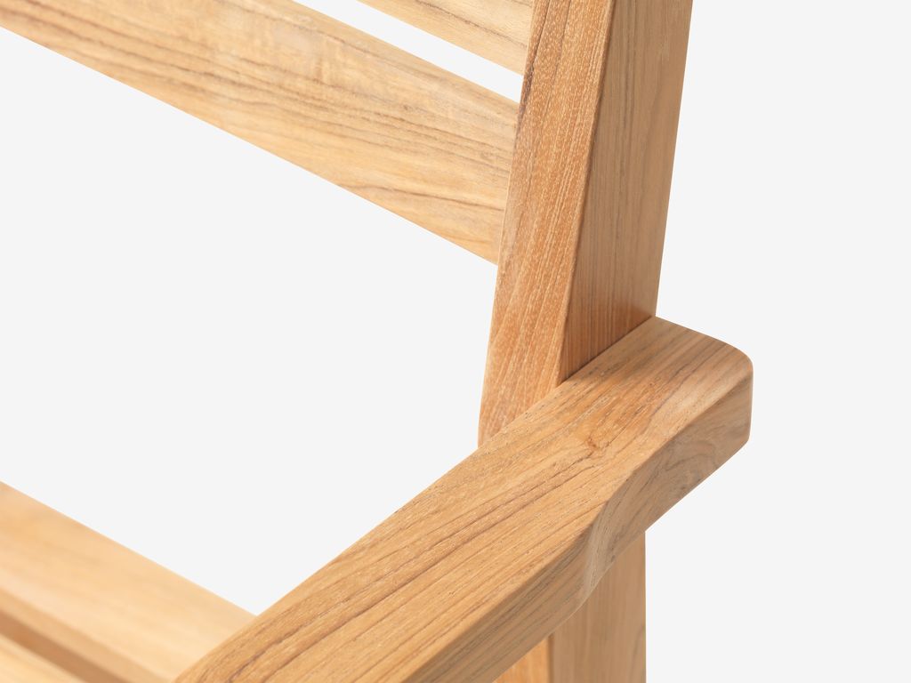 VESTERHAVET Chaise de jardin en teck VESTERHAVET