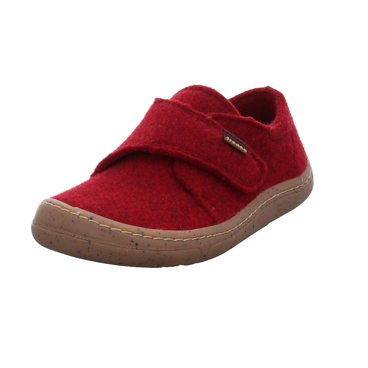 Jungen Hausschuhe Wooly Barefoot Hausschuh Kinderschuhe Textil uni Hausschuhe