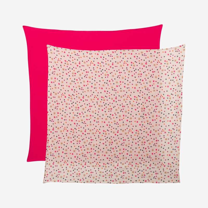 Langes bébé fille micro fleurs gris Catimini
