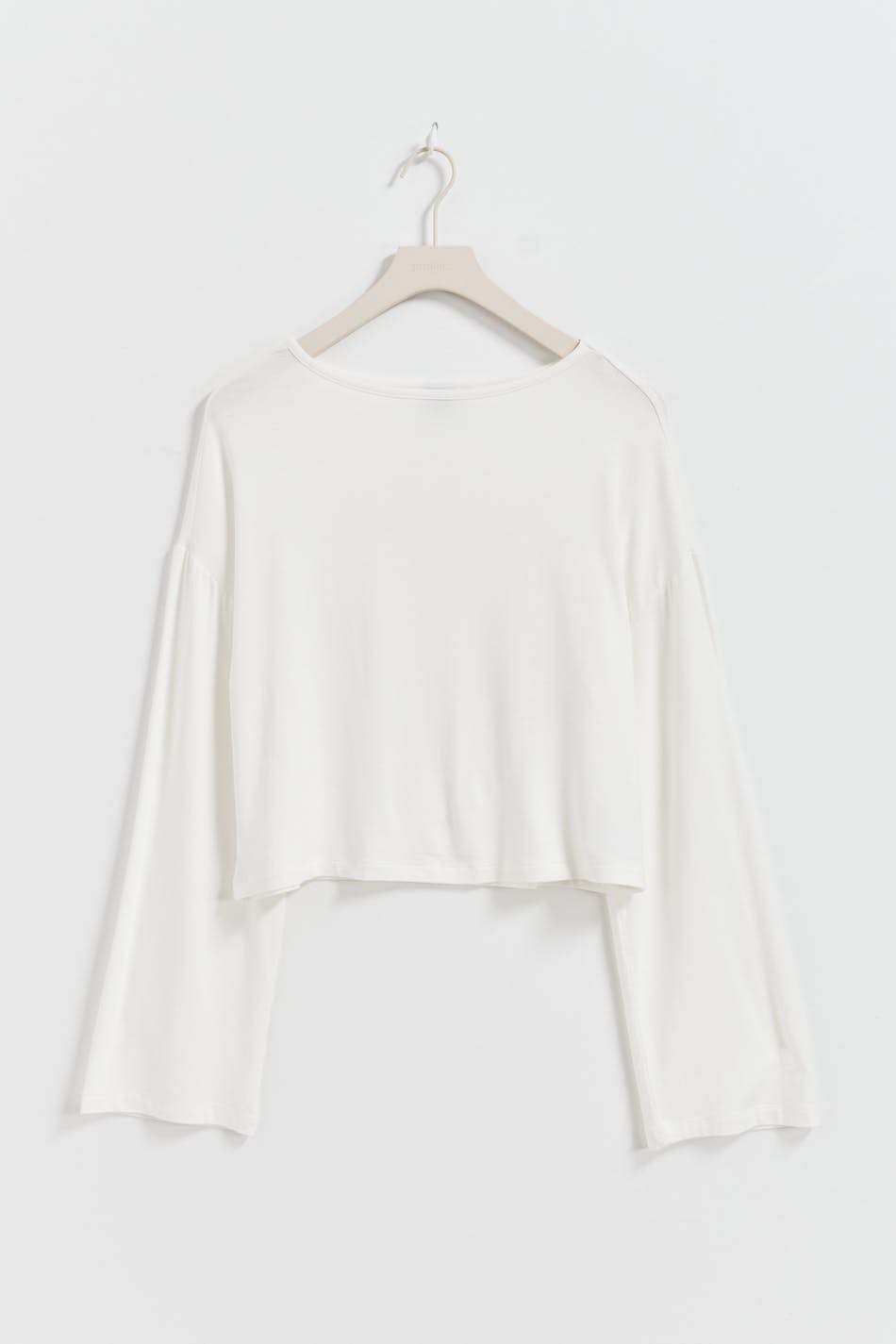 Long flare sleeve top