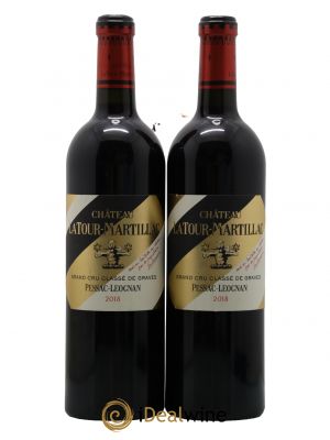 Château Latour-Martillac Cru Classé de Graves  2018 - Lot de 2 Bouteilles