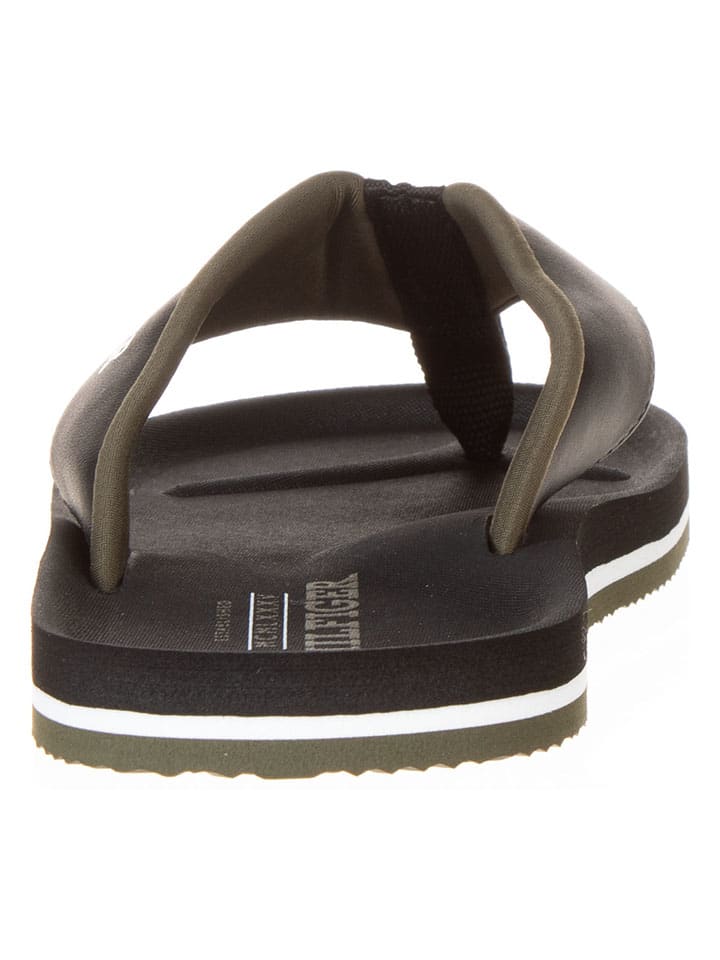 Tommy Hilfiger Shoes Zehentrenner in Schwarz günstig kaufen
