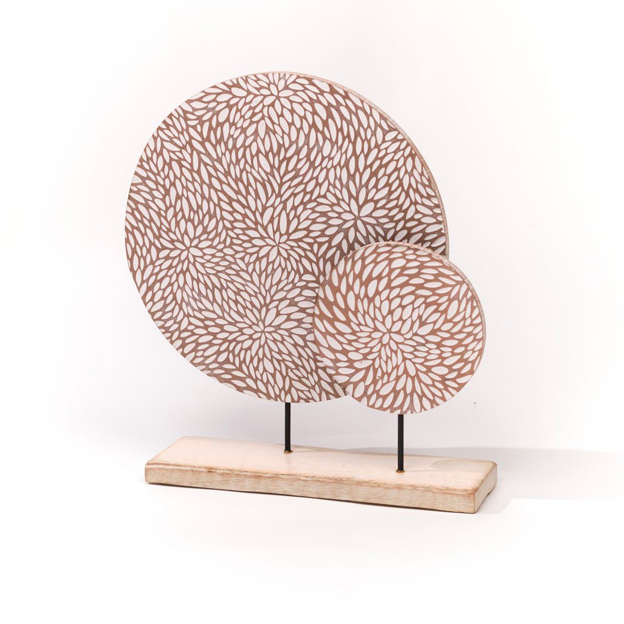 Déco à poser en bois de manguier