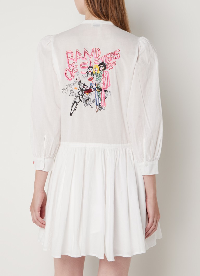 Zadig&Voltaire Ranil mini dress with back print