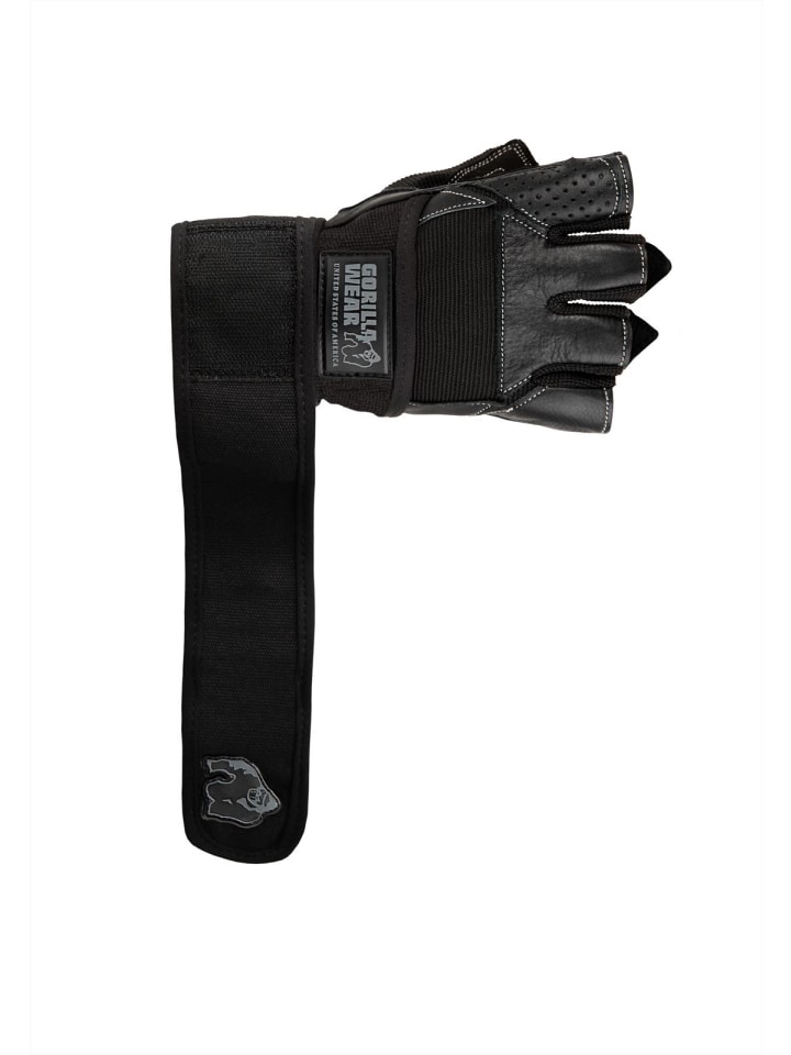 Gorilla Wear Wrist Wrap Gloves - Dallas - Schwarz günstig kaufen