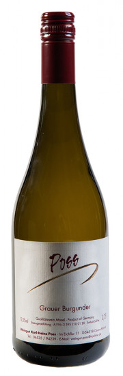 2022 Grauer Burgunder trocken - Weingut Karl-Heinz Poss