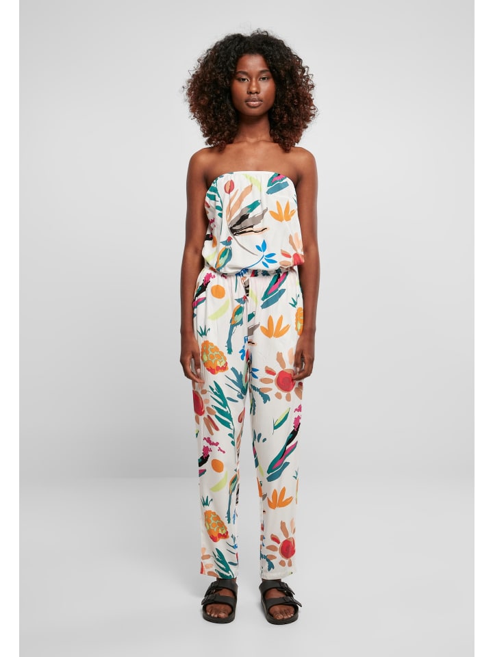 Urban Classics Urban Classics Jumpsuits in whitesandfruity günstig kaufen