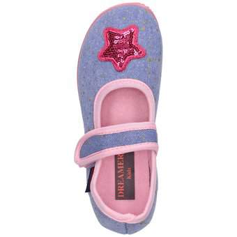 Dreamer Hausschuhe in blau