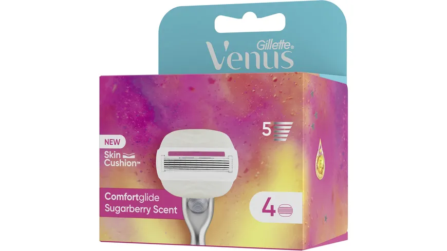 Gillette Venus Klingen Comfortglide Sugarberry Scent