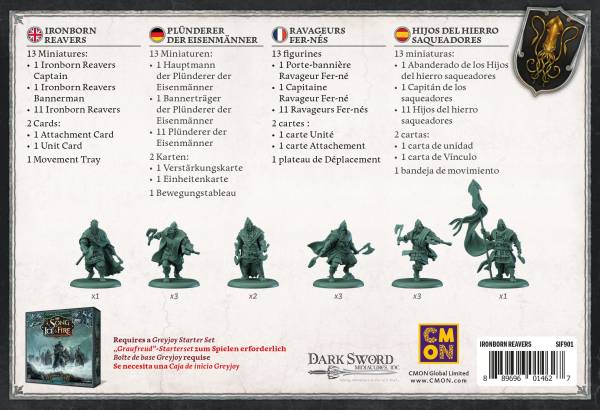 A Song of Ice & Fire - Ironborn Reavers (Plünderer der Eisenmänner) (Erw.)