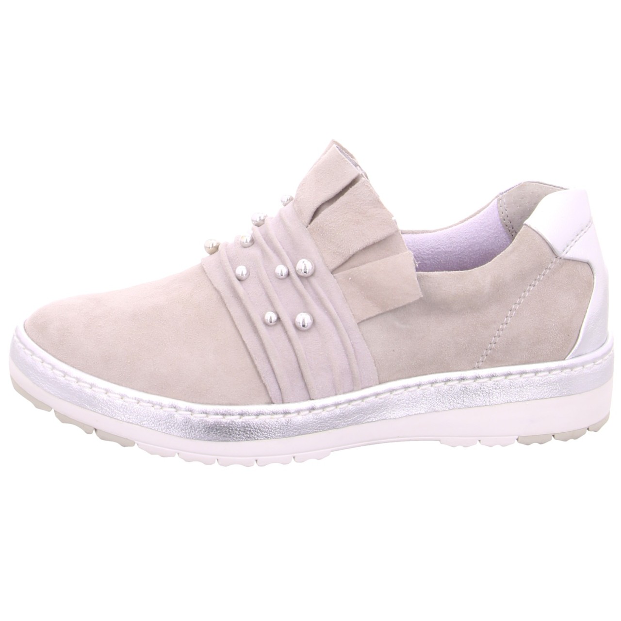 TAMARIS Klassische Slipper grau